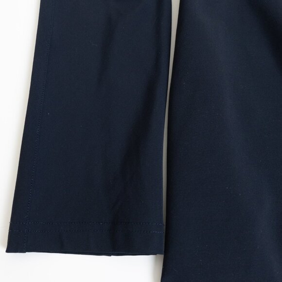 ADAY Something Borrowed Travel Snap Front Dress Navy Blue - Picture 10 of 13